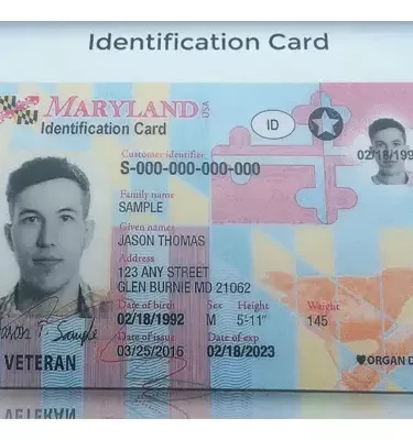 MARYLAND-AUSWEIS