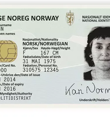 NORWEGEN-PERSONALAUSWEIS