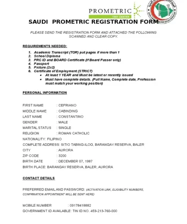 Buy Saudi Prometric Certificate