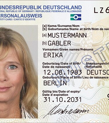 DEUTSCHER PERSONALAUSWEIS