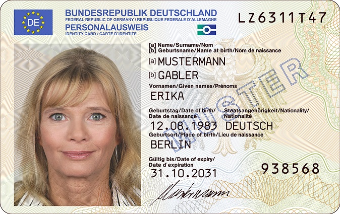 DEUTSCHER PERSONALAUSWEIS