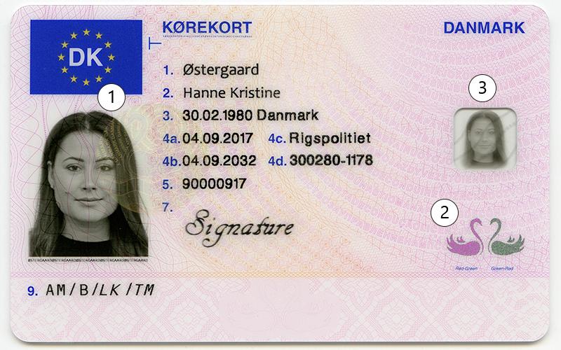 DÄNEMARK-PERSONALAUSWEIS